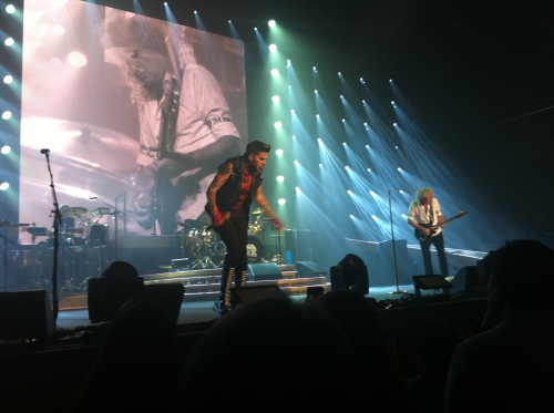 Queen + Adam Lambert at The Joint, Las Vegas, 6 July 2014.
